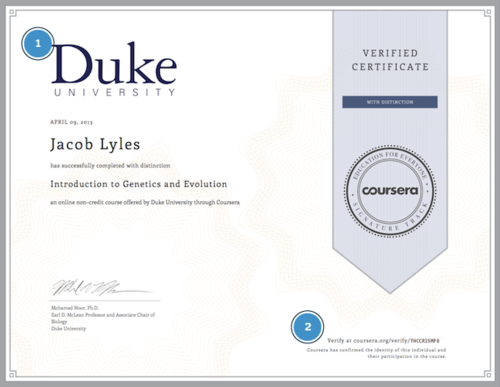 Coursera certificate. Image: Coursera Blog