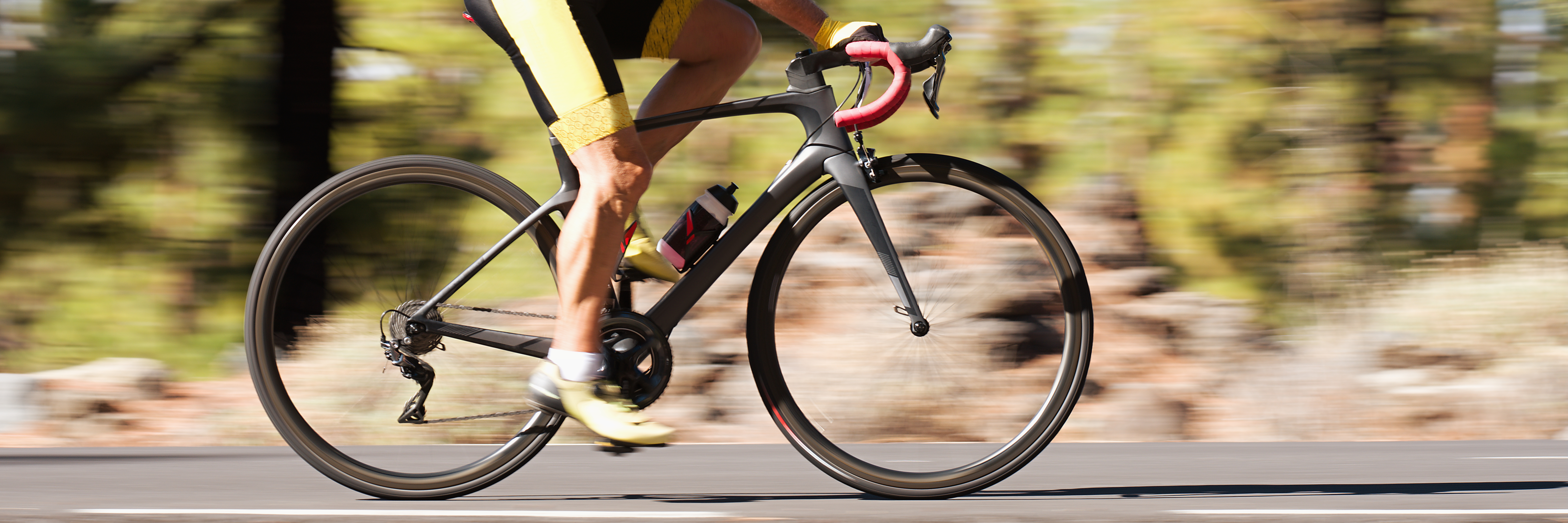 Pedaling with a high Cadence (pedal revolutions) is called Spinning, Mashing or Grinding is slow (and bad). (Source: Shutterstock)