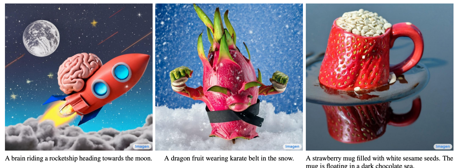 Google Imagen samples from Saharia et al. (2022)