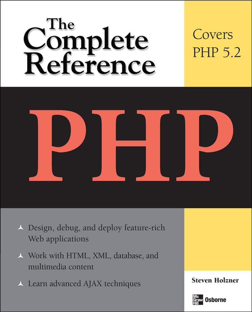 Php книга. C, the complete reference книга. Php в примерах Хольцнер. Php Cover. Feature rich