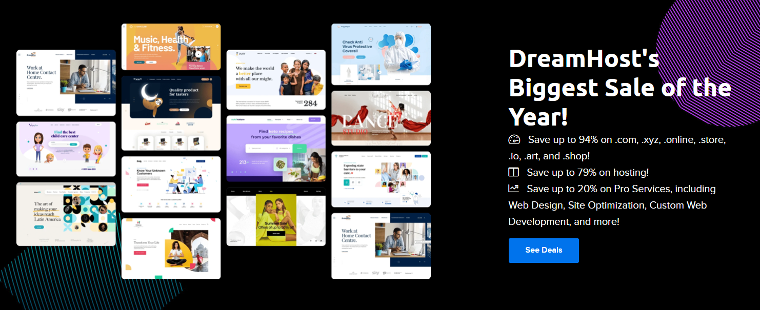 DreamHost Black Friday Deal 2021