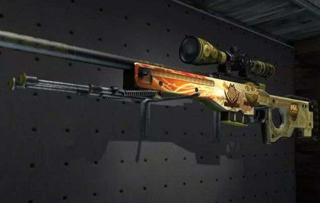 One of the rarest skins in CS:GO - Dragon Lore for AWP