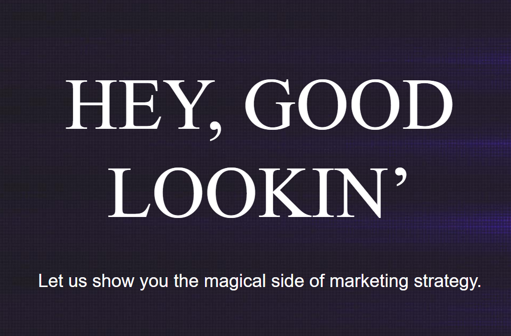 Not very specific, huh?