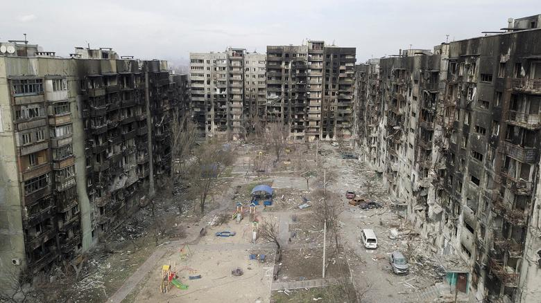 Destroyed Mariupol