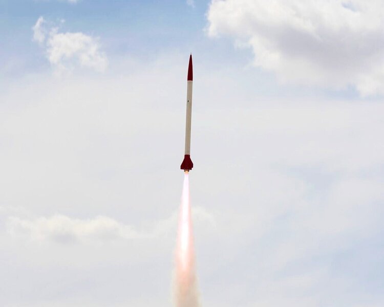 Hermes I successfully launched to 32,000 feet and was recovered nominally.