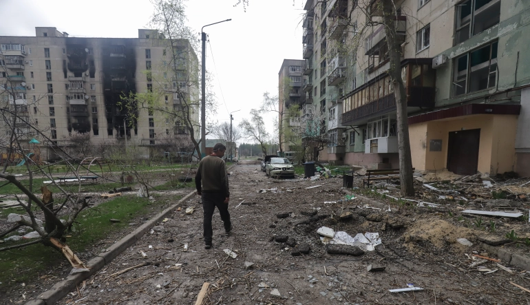 Destroyed Severodonetsk