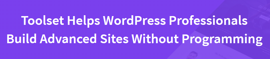 Toolset WordPress plugin