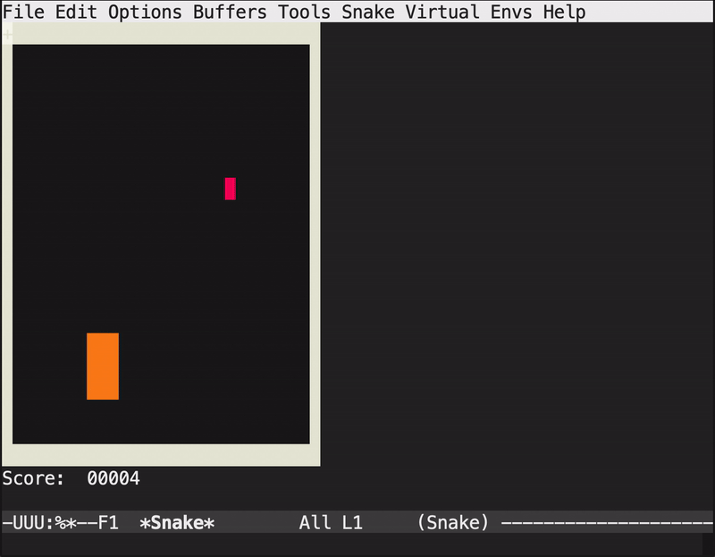 exciting emacs text editor