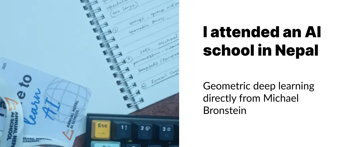 Deep learning through the lens of Felix Klein's Erlangen's