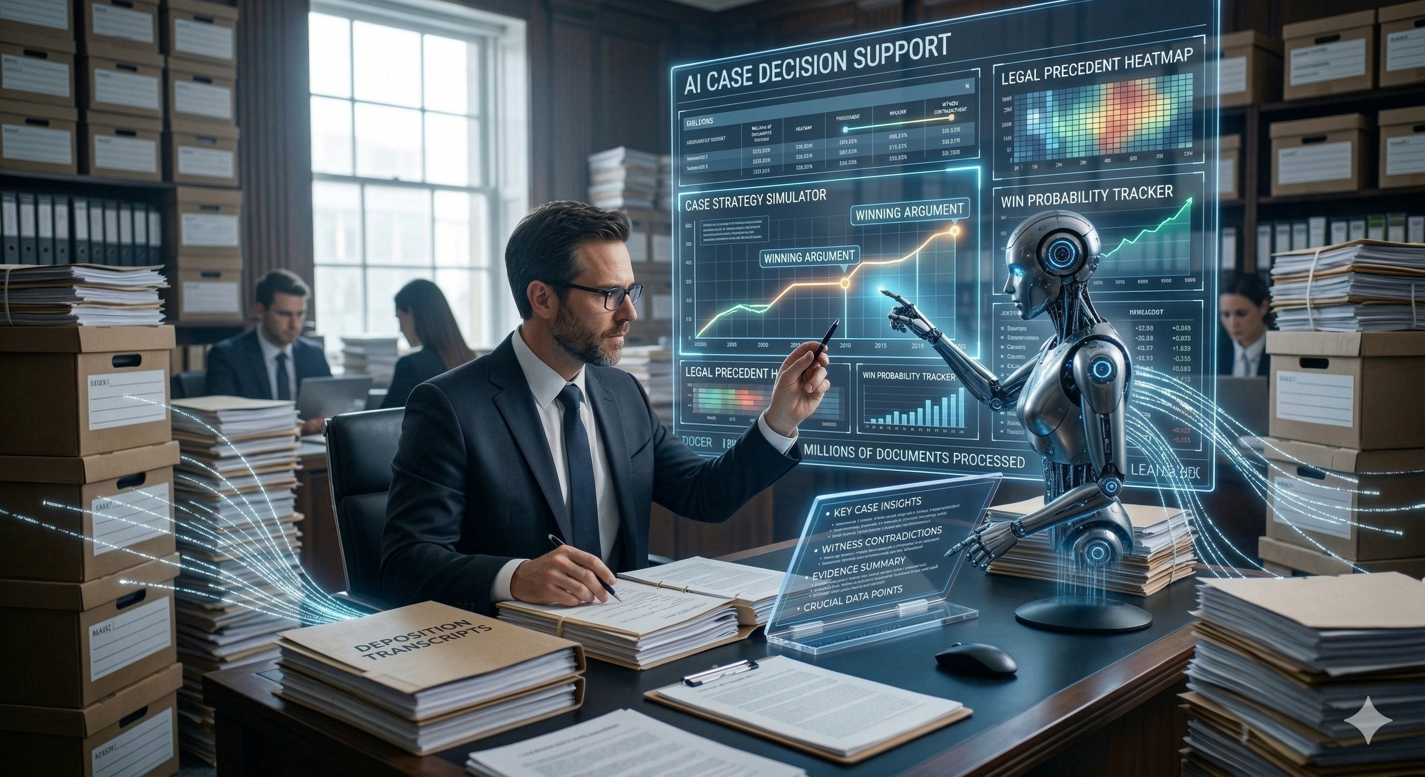 The Courtroom is a State Machine: Architecting Agentic Memory for Litigators