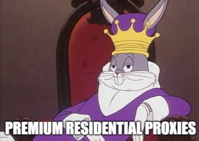 Premium residential proxies are the kings of the proxy industry