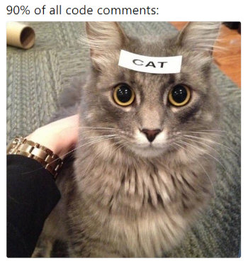 You don’t need comments… or do you?