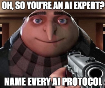 You see… not knowing about the new AI protocol can be a problem