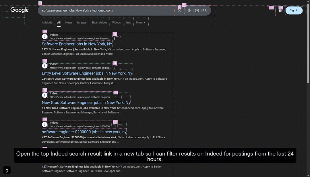 The Browser Use agent execution in Agent Browser