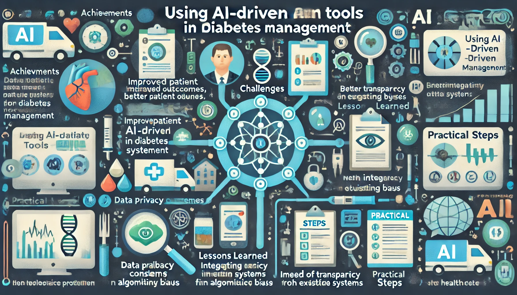 AI-Driven Diabetes Management: Self-Assessment, Lessons Learned, and How to Use the Project