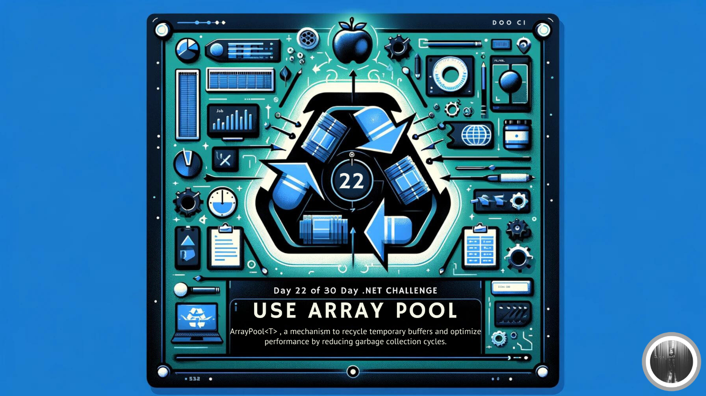 The 30-Day .NET Challenge - Day 22: Use Array Pool