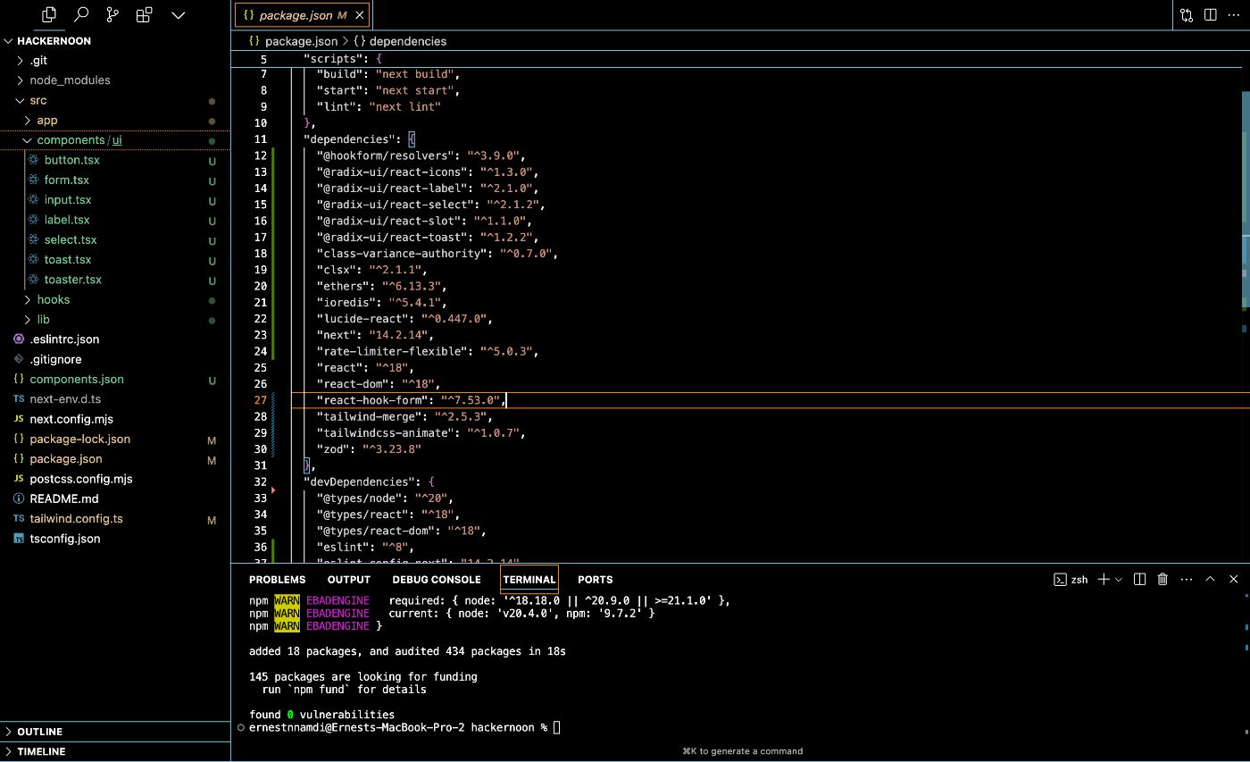 ensure you have all dependencies downloaded