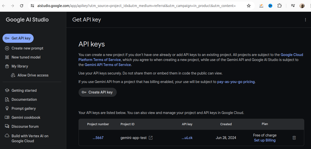 Getting an API Key