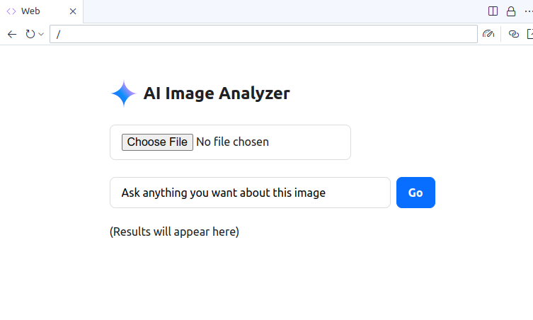 AI Image Analyzer