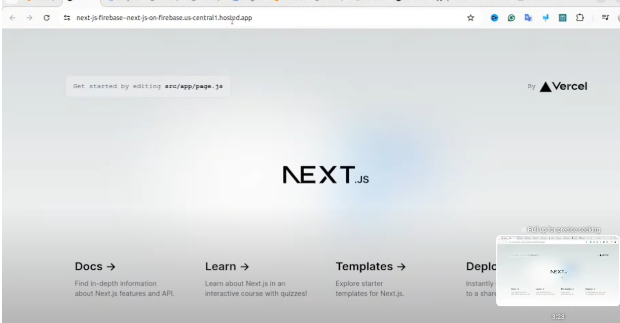 Next.js project 