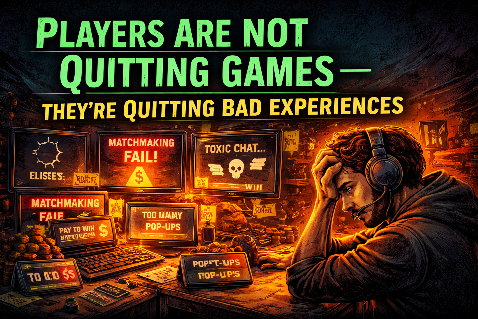 Players Are Not Quitting Games - They’re Quitting Bad Experiences