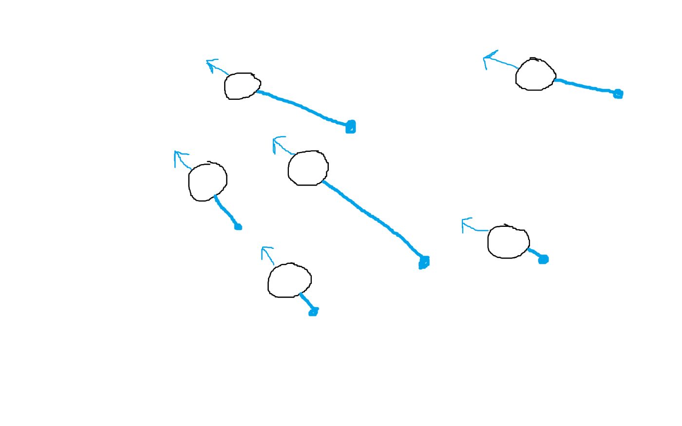 Holons moving at a different speed