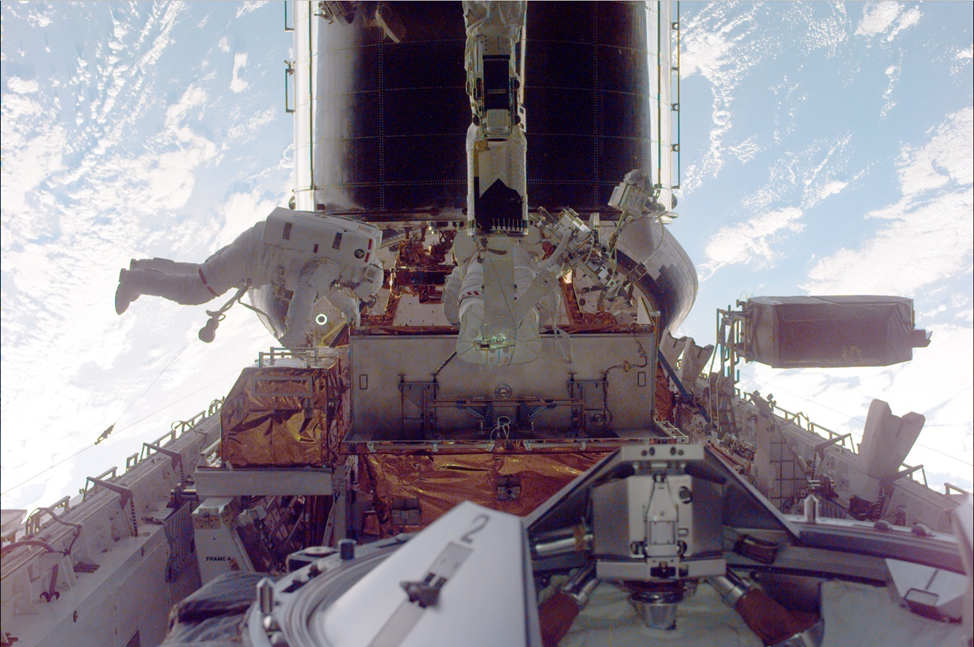 Second spacewalk of the mission