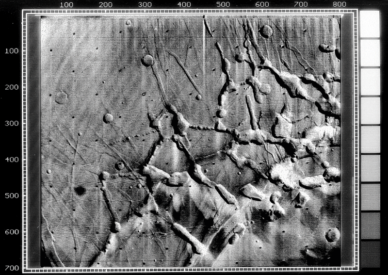 Image of the so-called “Labyrinth of Night” taken by Mariner 9