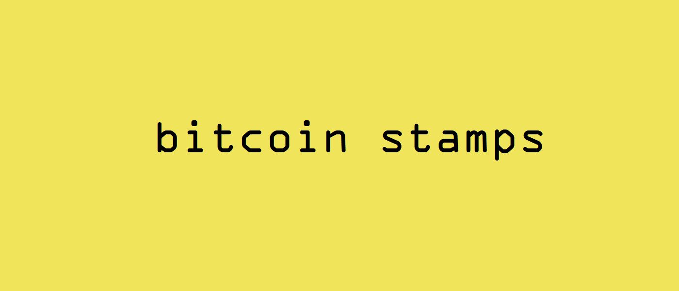 What Are: ‘BITCOIN STAMPS’