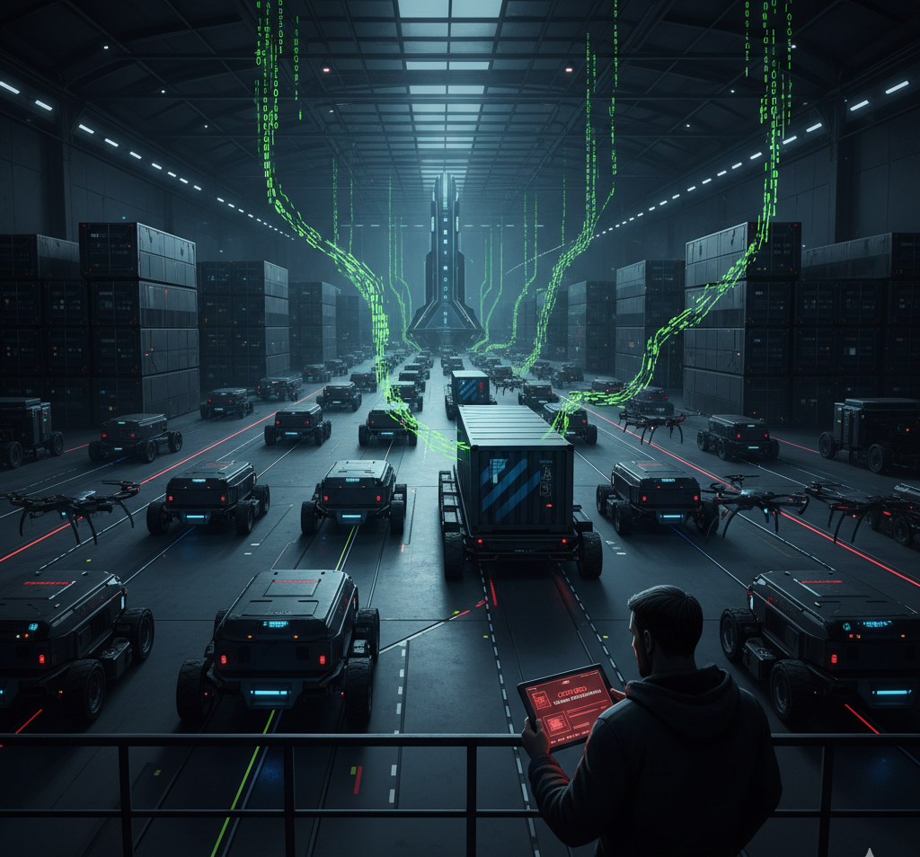 When Your Supply Chain Has a Mind of Its Own: Securing Autonomous Robotics and GenAI in the Logistic