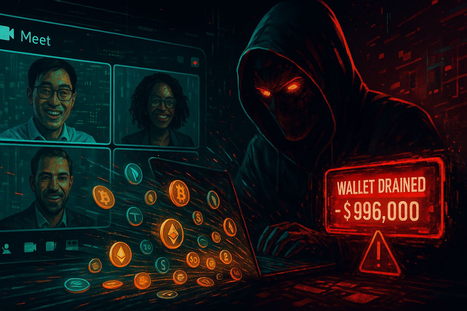 Trustless? How Hackers Turned a Google Meet Into a $1M Crypto Exploit
