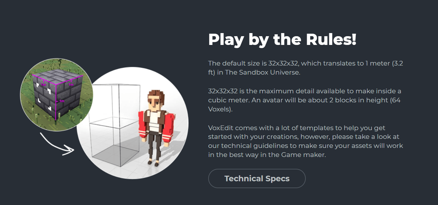 screenshot from Sandbox's website