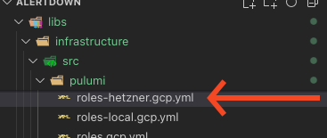 The file is managed locally in your machine or pipeline. Example location from my "alertdown" project -> libs/infrastructure/src/pulumi