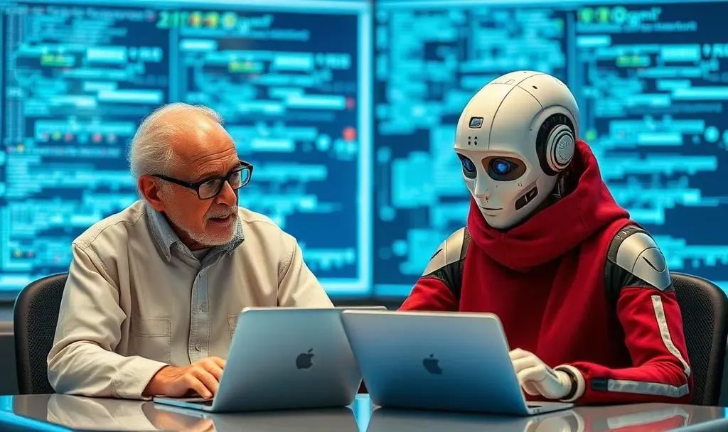 Illustrations of Pair Programming with AI