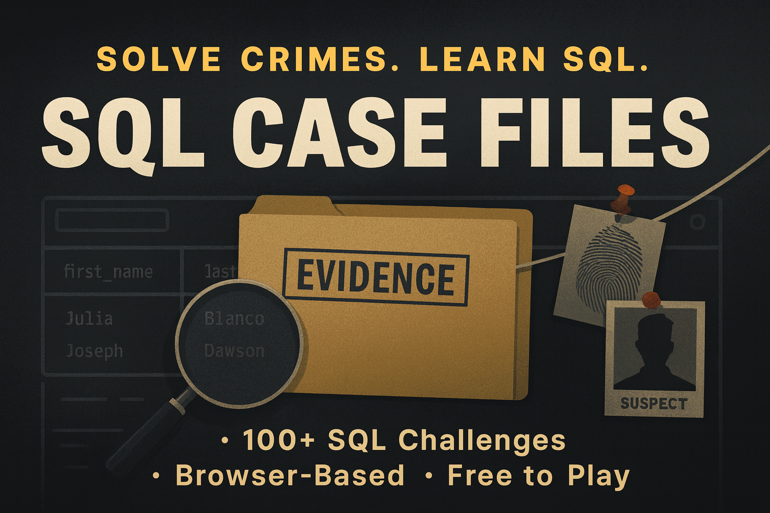 I Got 15K People to Practice SQL by Turning Them Into Detectives