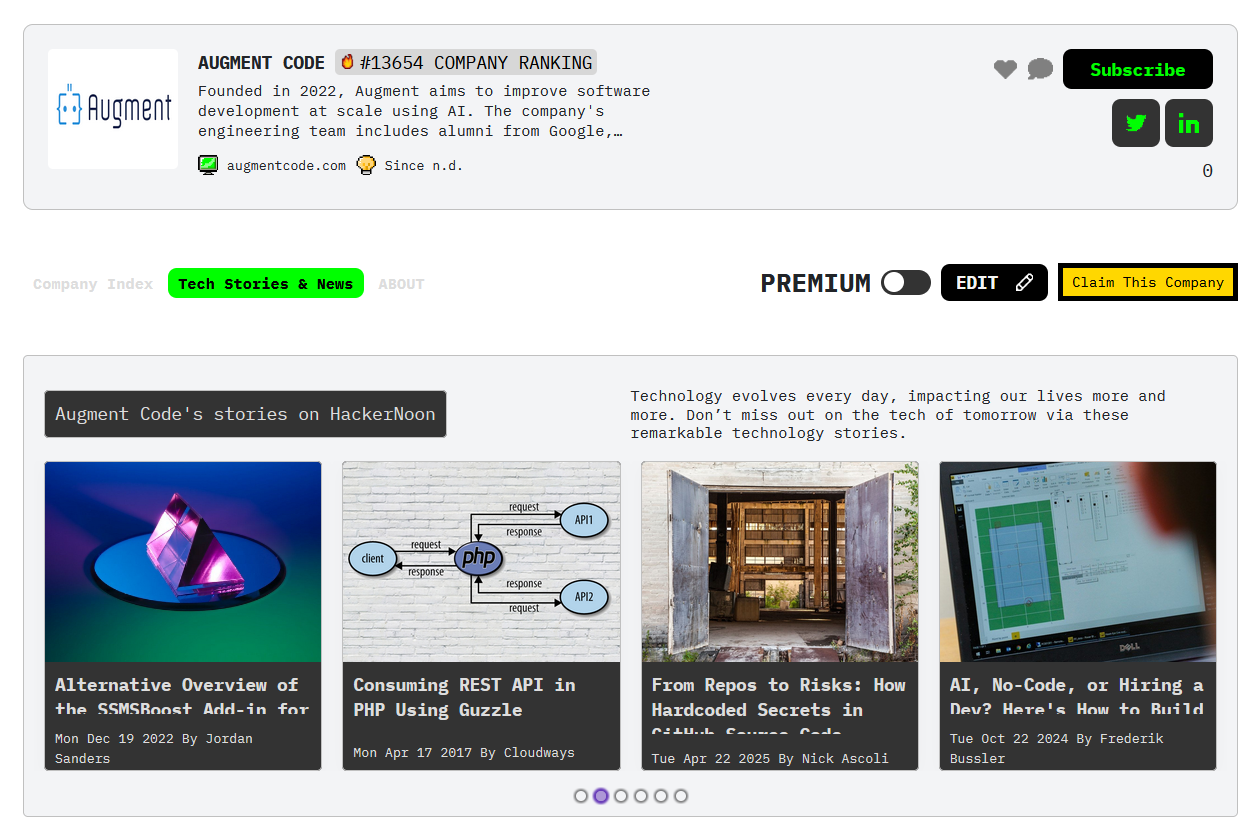 Meet Augment Code: HackerNoon Company of the Week