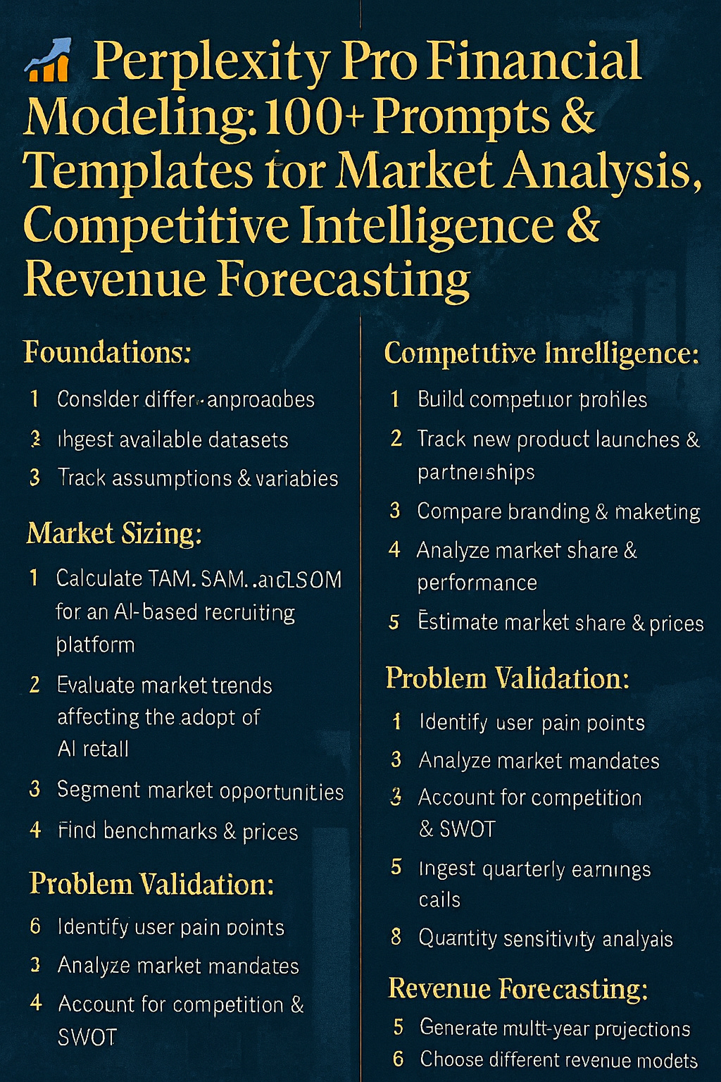 Democratize Financial Modeling With Perplexity Pro (100+ Prompts & Templates for Market Analysis)