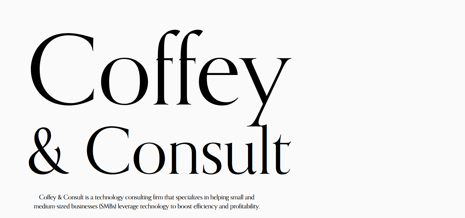 Meet Coffey & Consult, Winner of Startups of The Year 2024 in Norman,OK / Training and Consulting