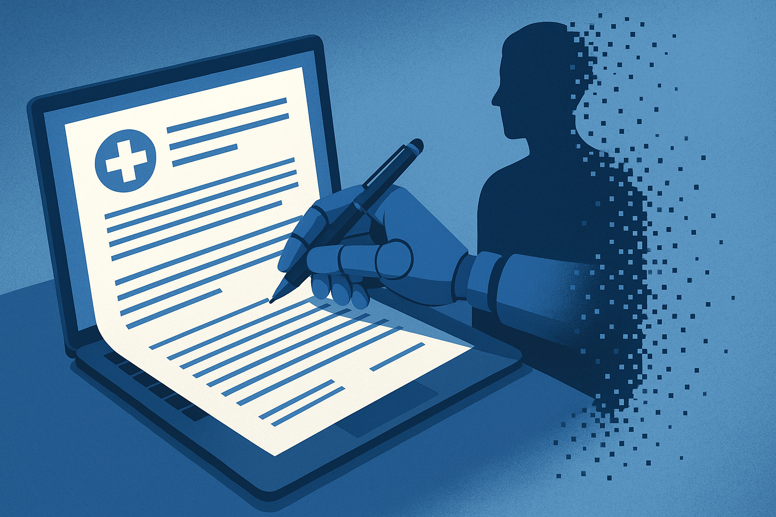 When Patients Vanish from Grammar: The Hidden Risks of AI-Generated Medical Notes