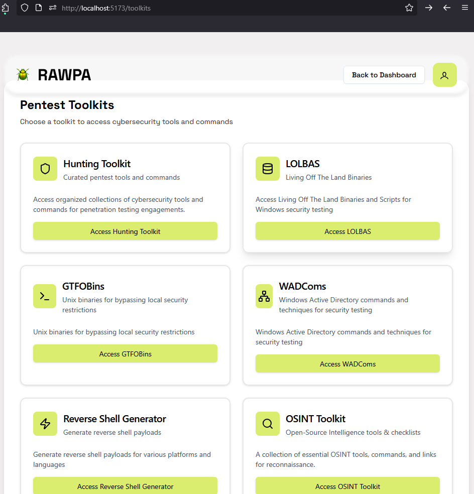 RAWPA new toolkit