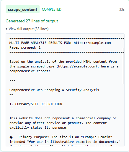 Scraping and Analysis tool