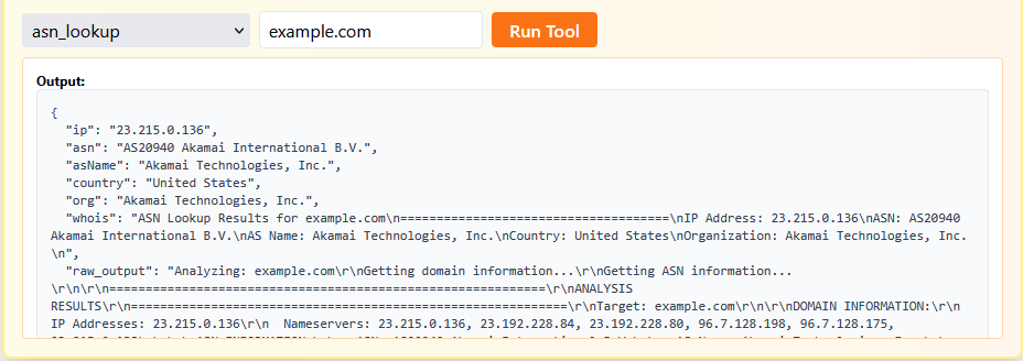 ASN tool