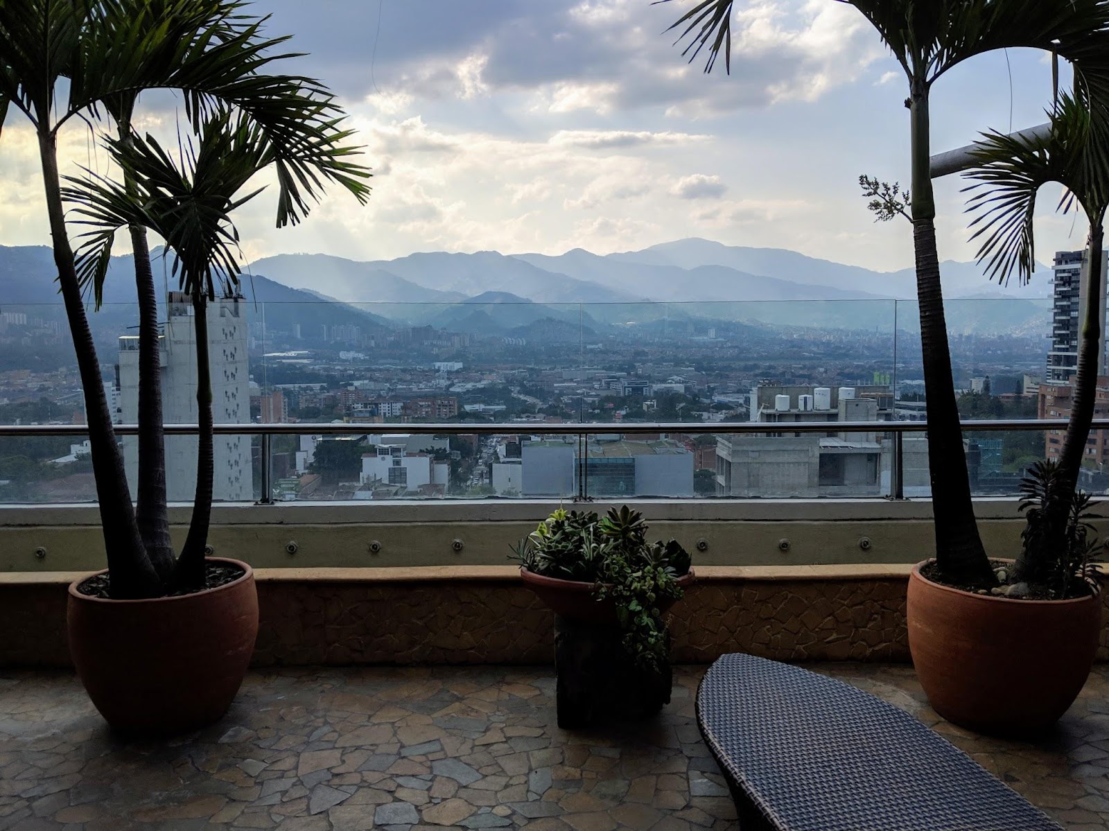 Photo credit: Me, Diez 10 Hotel rooftop