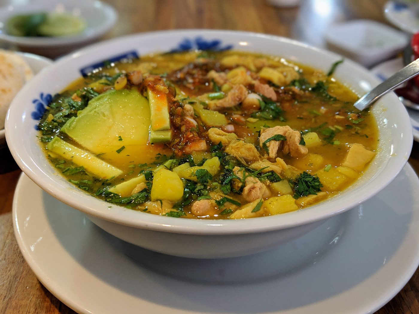 Photo credit: Me, Sopa de mondongo from Restaurante Mondongo’s El Poblado