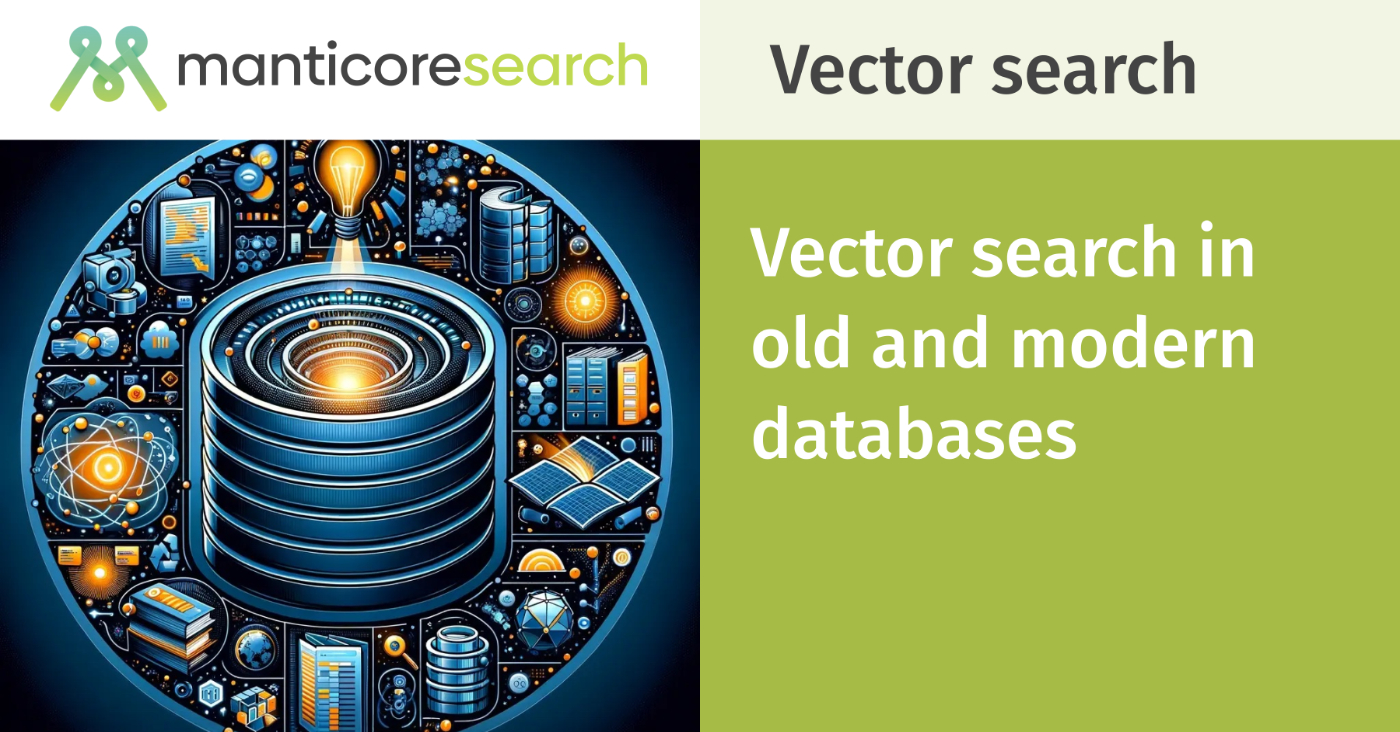 Vector Search in Databases: FOSDEM's Presentation on Manticore Vector Search