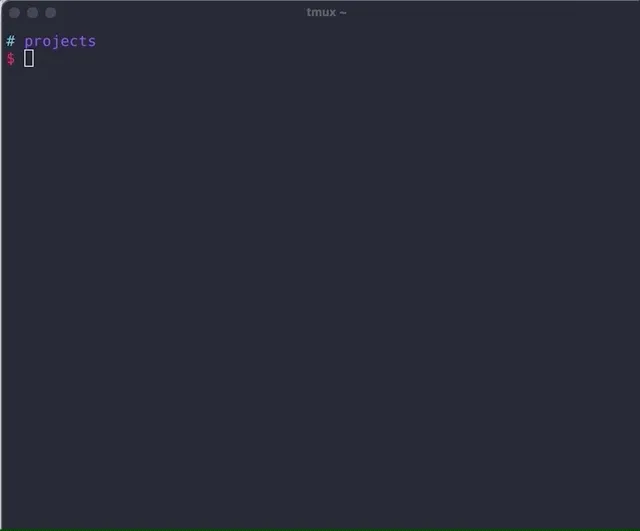 Setting up your Python project. GIF by Author.