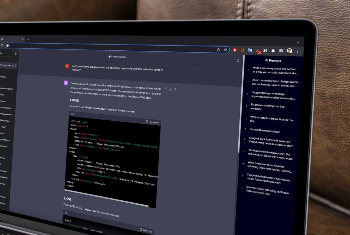 Accessing Your ChatGPT Prompts Without Copy-Paste (2023): PI Prompts for Prompt Engineers - A Guide