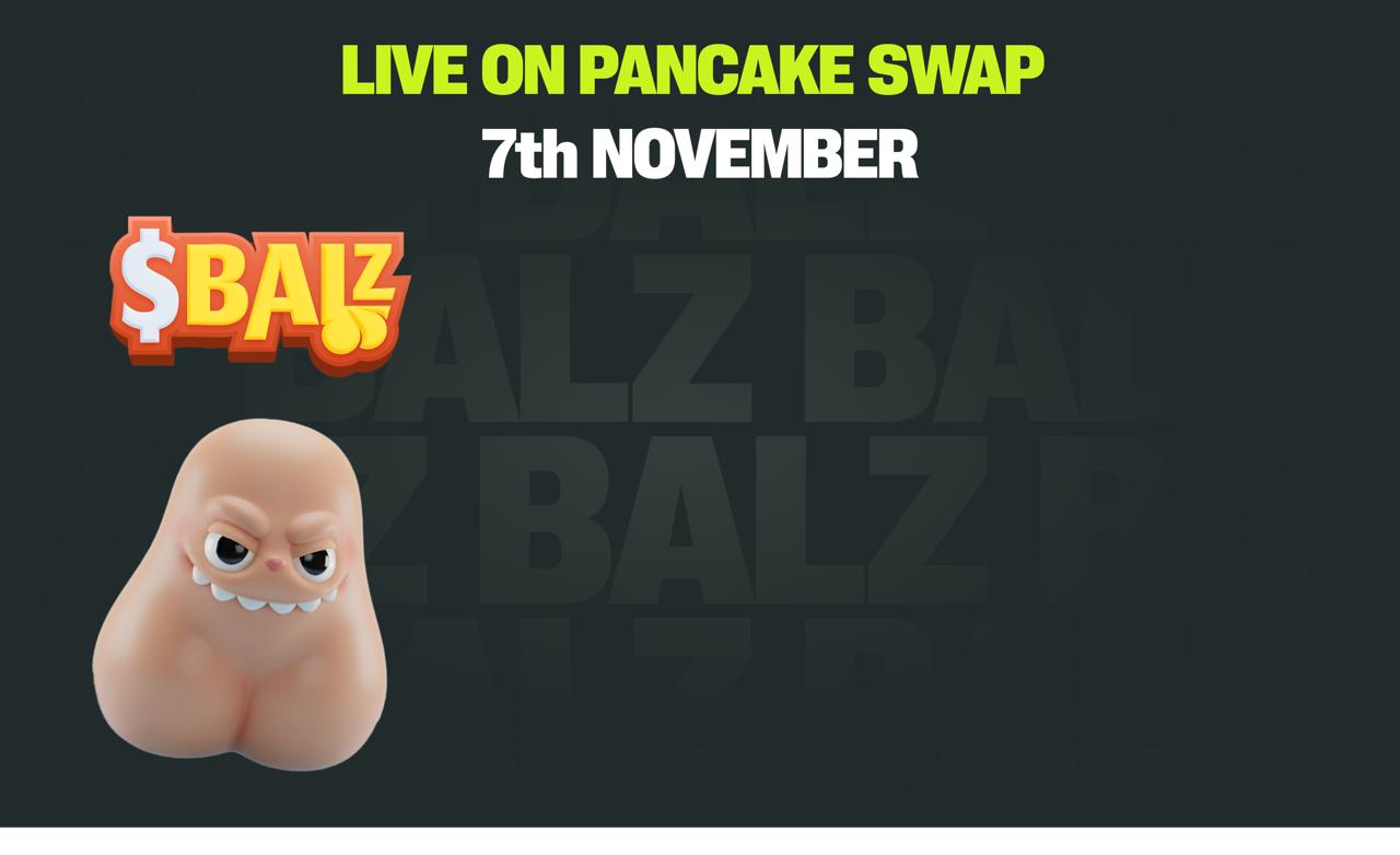 $BALZ Token Goes Live on PancakeSwap Friday as BNB Chain Meme Project Closes $2M+ Presale