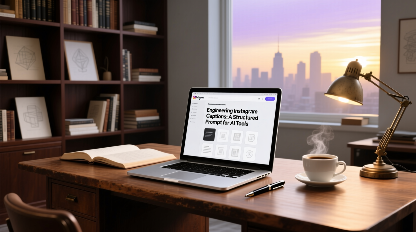 Engineering Instagram Captions: A Structured Prompt for AI Tools