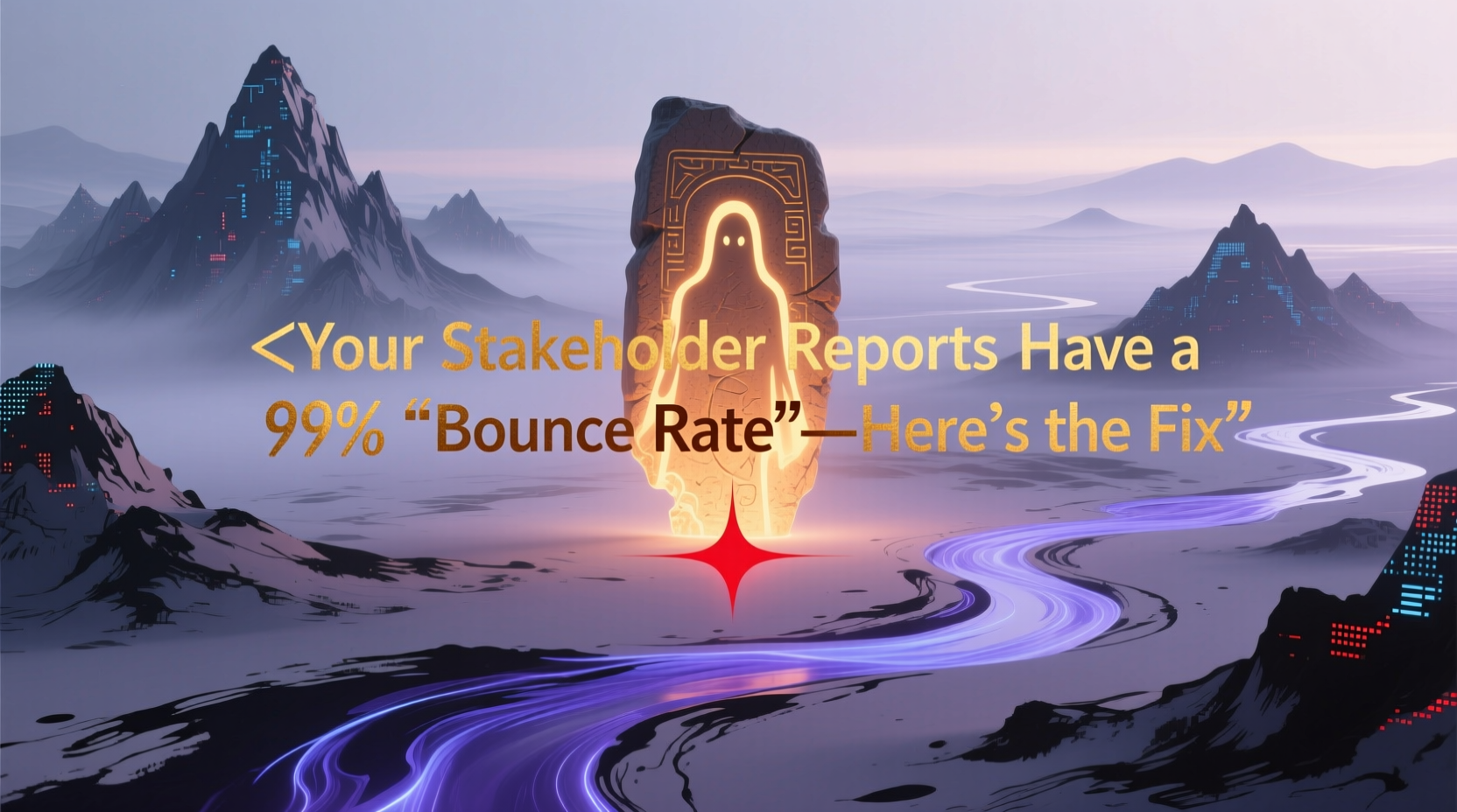 Your Stakeholder Reports Have a 99% "Bounce Rate"? Here’s the Fix